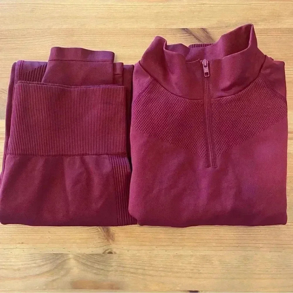 Victoria’s Secret Active Coord Set Everyday Seamless Leggings & Jacket Y2K NWOT